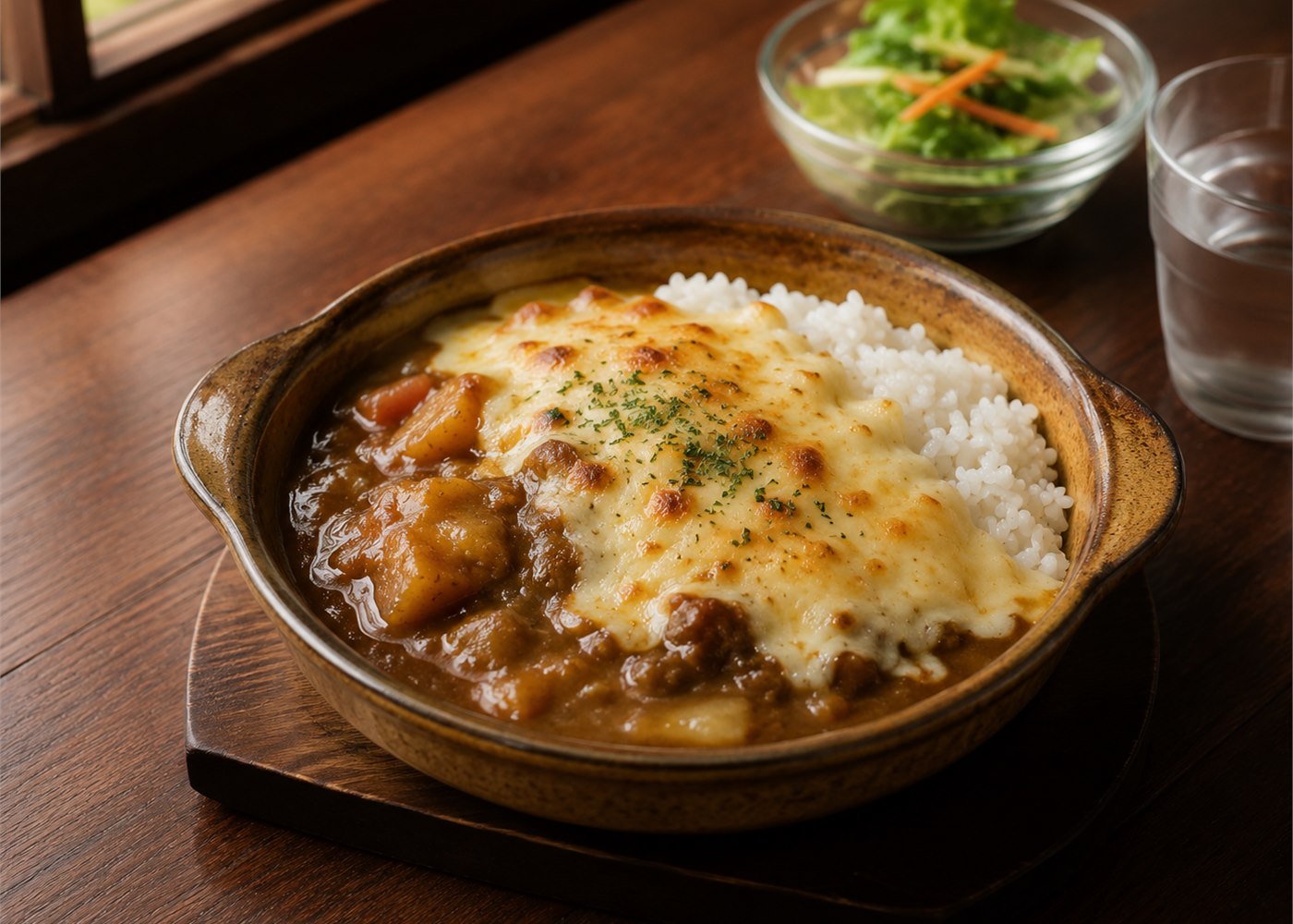 喫茶 凪の焼きチーズカレーのサンプル画像